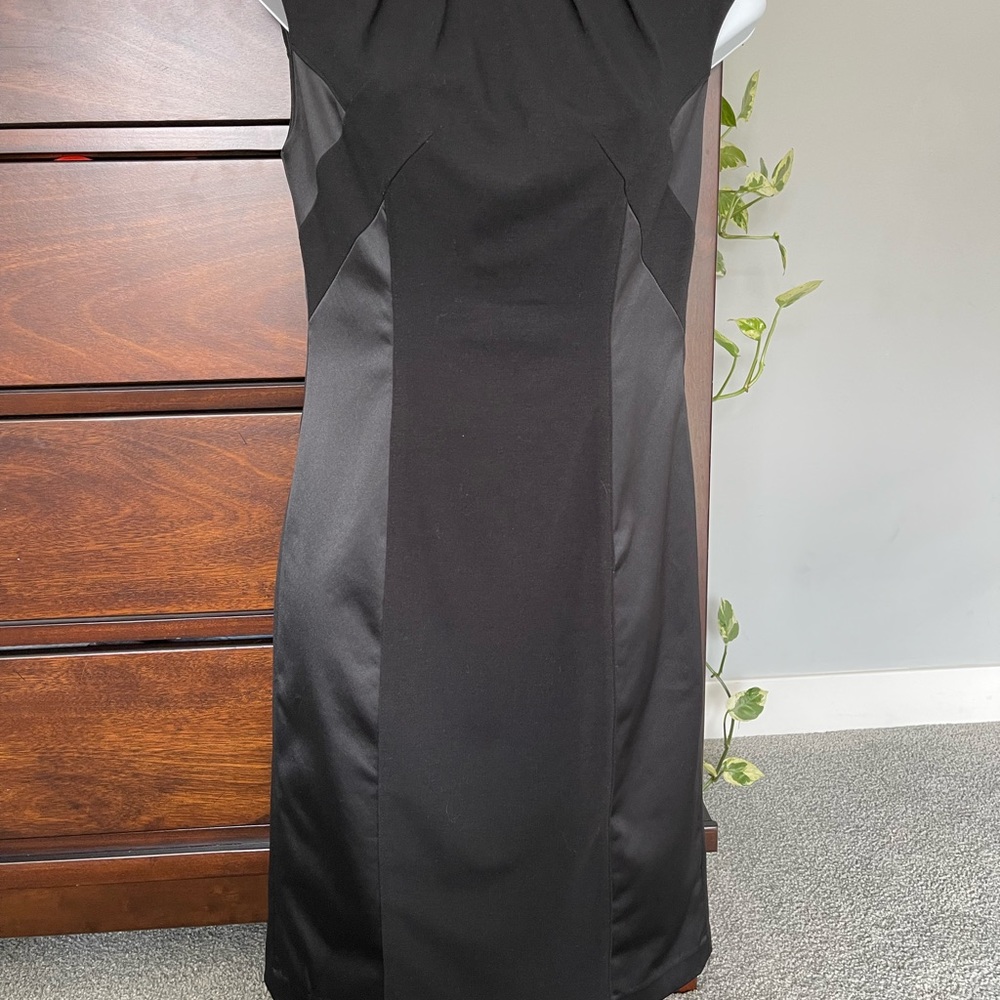 The Limited Little black dress with silk detail on side.